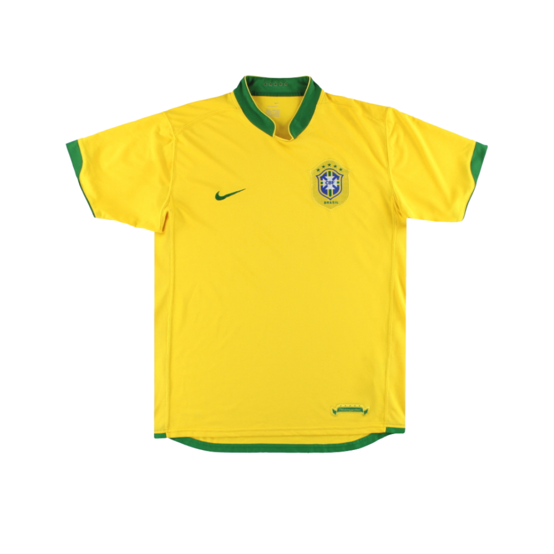 Brazil Retro Home Shirt 06